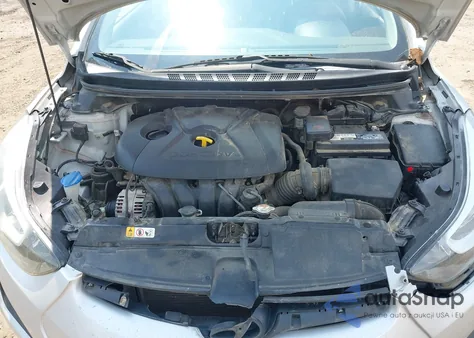 2016 Hyundai Elantra Se from USA, damaged, VIN 5NPDH4AE1GH663618